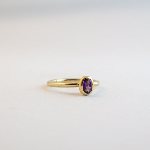 Oval Small - Amethyst