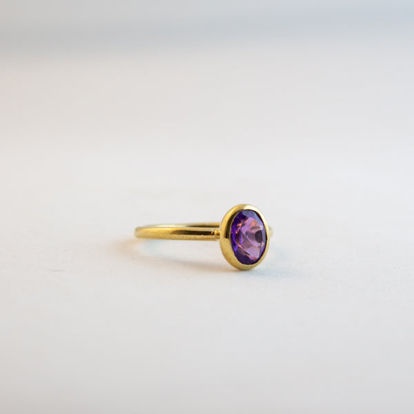 Oval Large - Amethyst