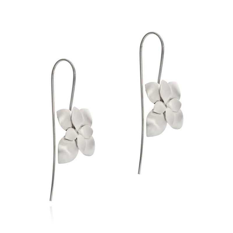 FRENCH WIRE BLOOM DROP EARRINGS - Lily