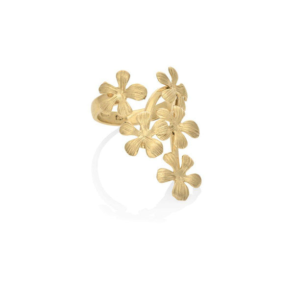 TWO STEM BLOSSOM RING - Lily