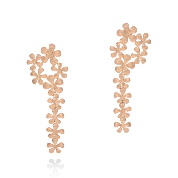 BLOSSOM CHANDELIER EARRINGS OPEN - Lily