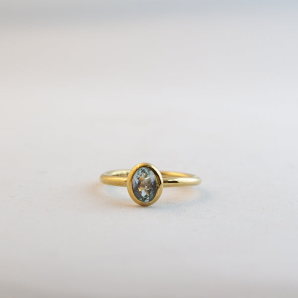 Oval Medium - Blue Topaz