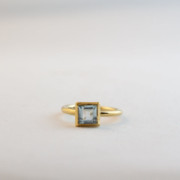 Square Large - Blue Topaz