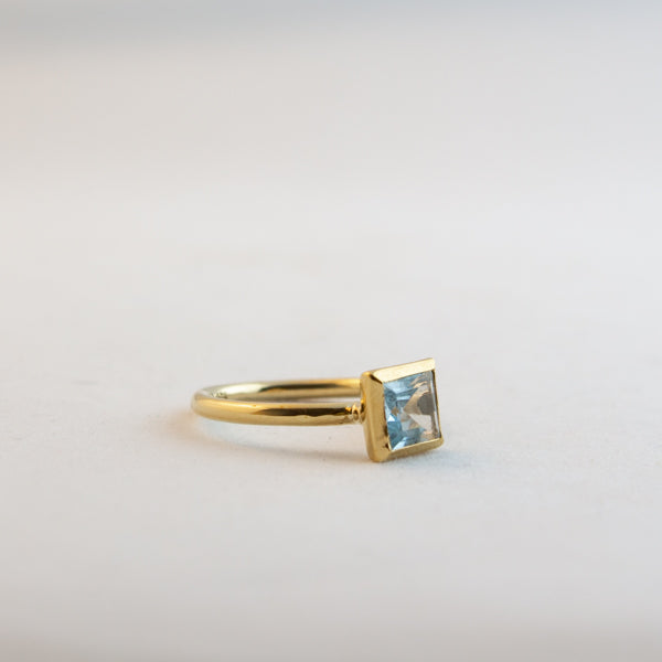 Square Large - Blue Topaz