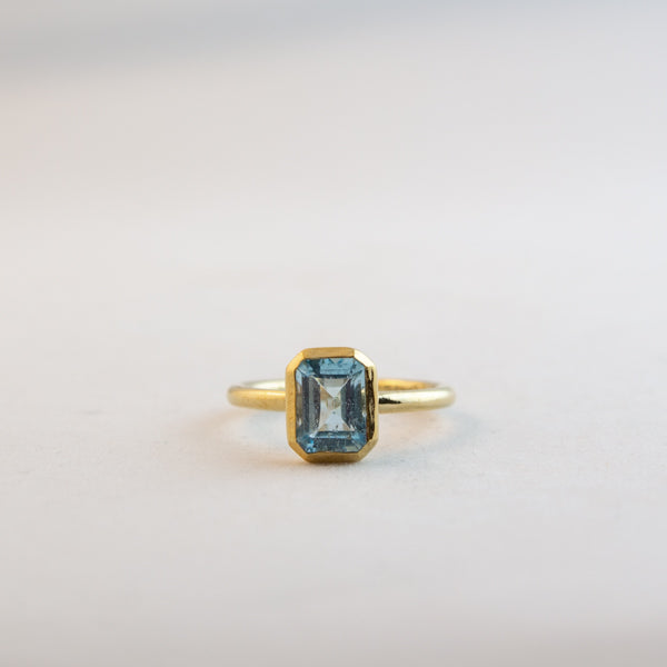 Emerald Large - Blue Topaz