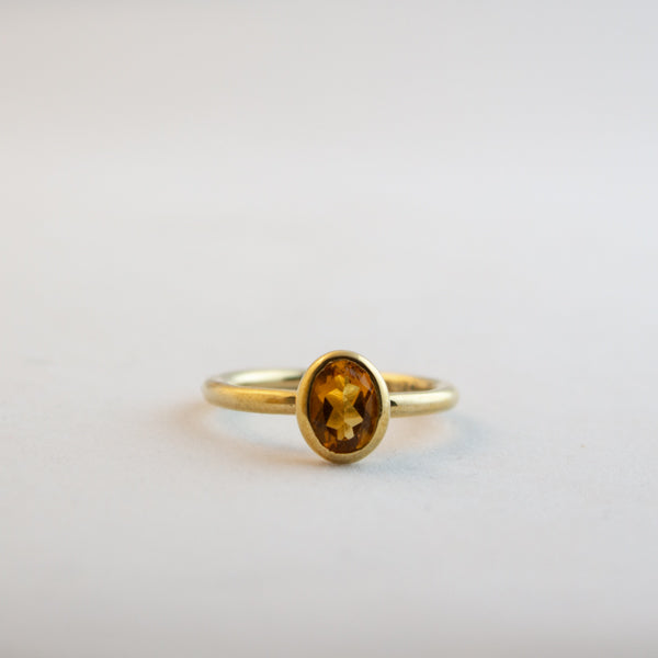 Oval Medium - Citrine