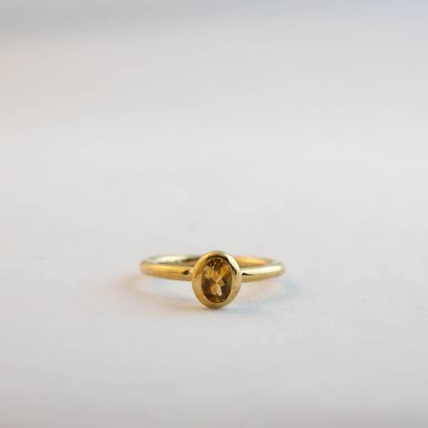 Oval Small - Citrine