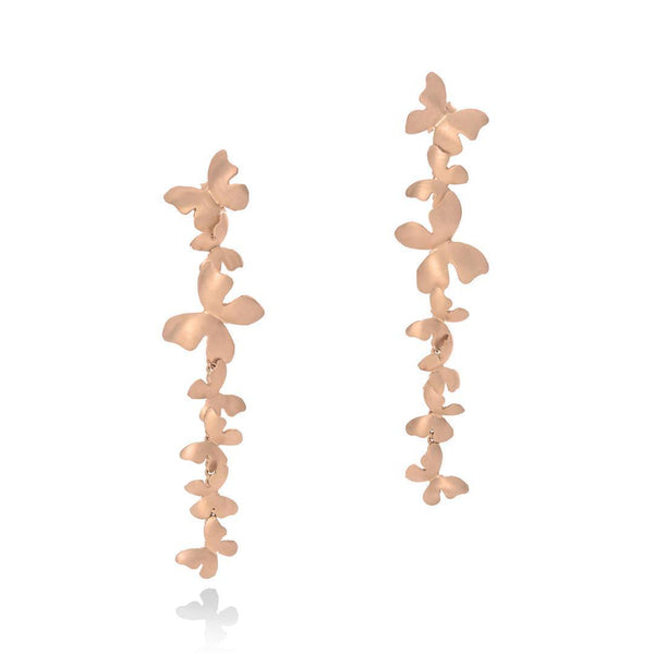 FLIGHT CASCADE EARRINGS (LONG) - Lily