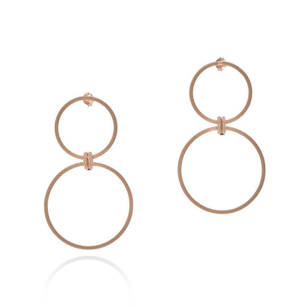 LULA ROUND DOUBLE HOOPS - Lily
