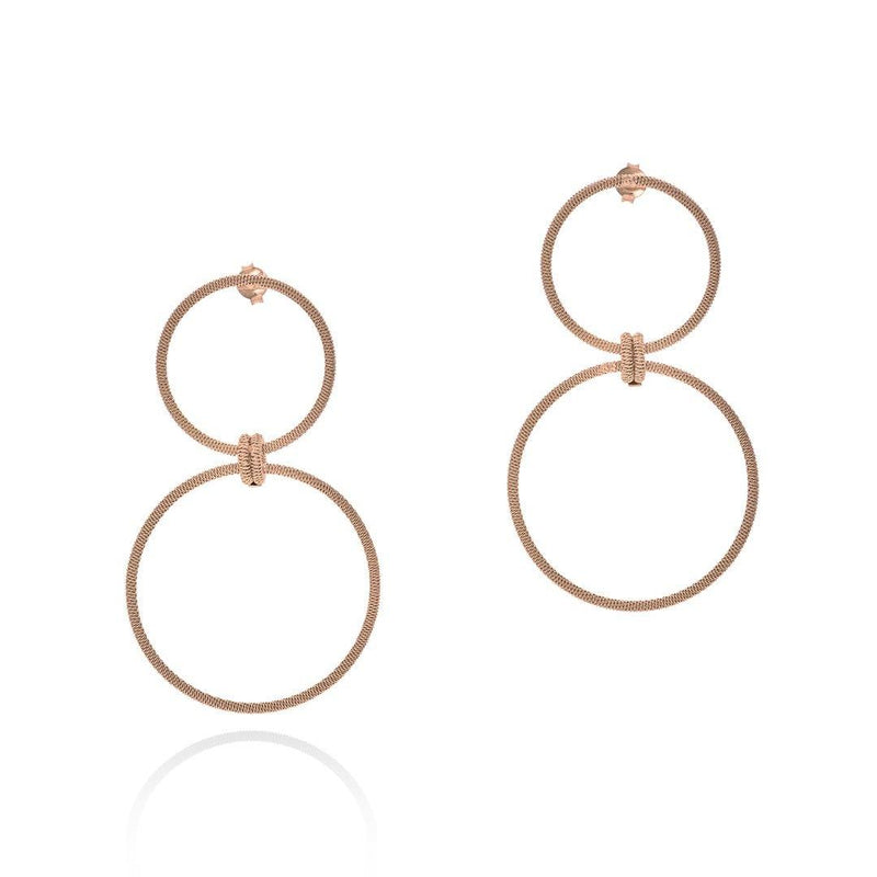 LULA ROUND DOUBLE HOOPS - Lily