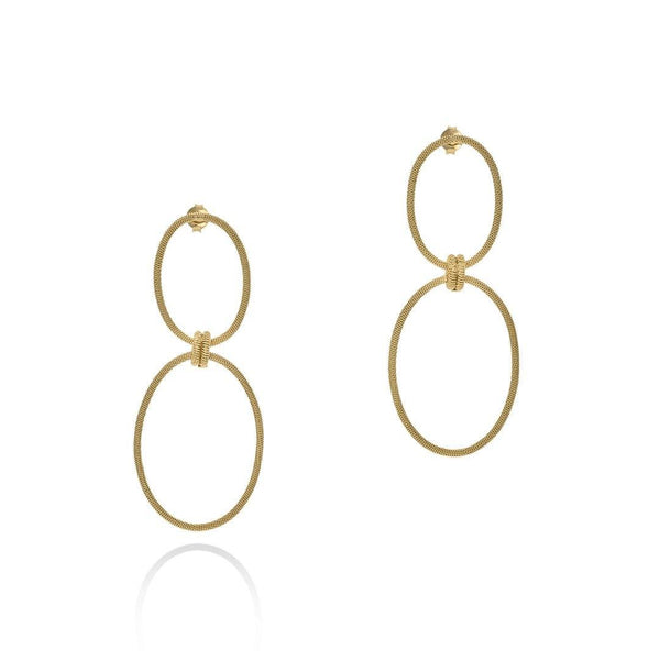 LULA OVAL DOUBLE DROPS - Lily