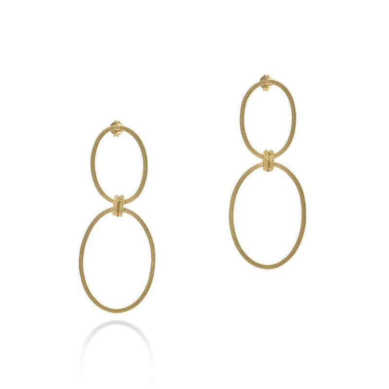 LULA OVAL DOUBLE DROPS - Lily