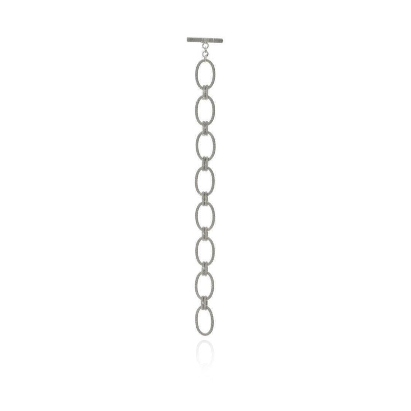 LULA OVAL GATE BRACELET - Lily